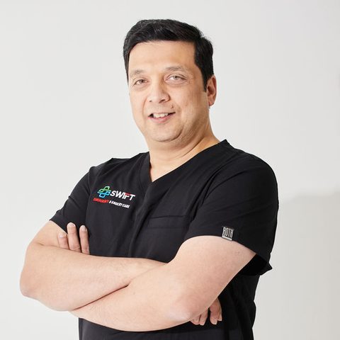 Portrait of Dr Athar Khan